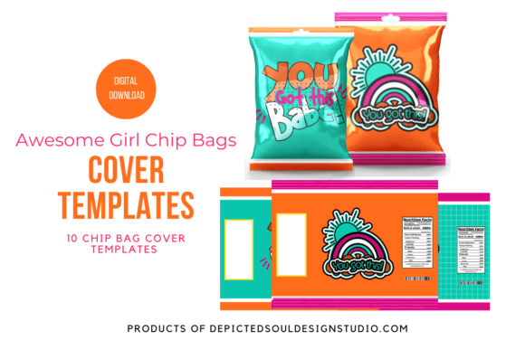 Awesome Girl Chip Bag Cover Templates: A Creative Tool for Empowerment