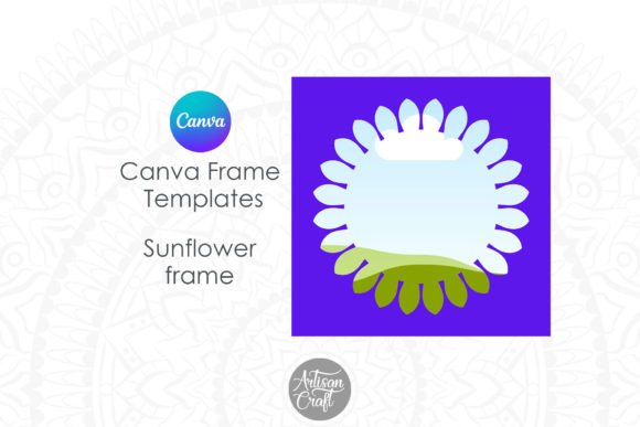Canva Sunflower Frame: A Canva Frame for Creative Projects