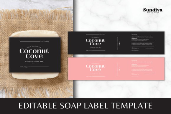 Custom Soap Bar Label Canva Template 3: A Designer's Review