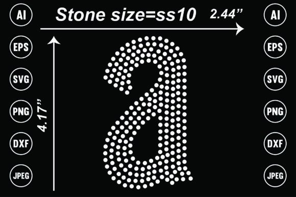 Elevate Your Brand with Latter Rhinestone Templates