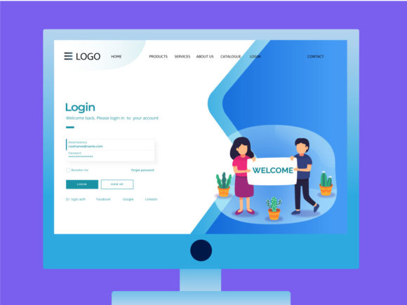 Login Screen Landing Page Templates: Your First Impression, Perfected
