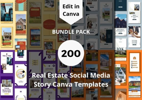 Real Estate Social Media Story Templates for Agents