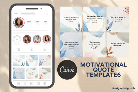 Revitalize Your Feed with Canva Templates Motivational Quote6